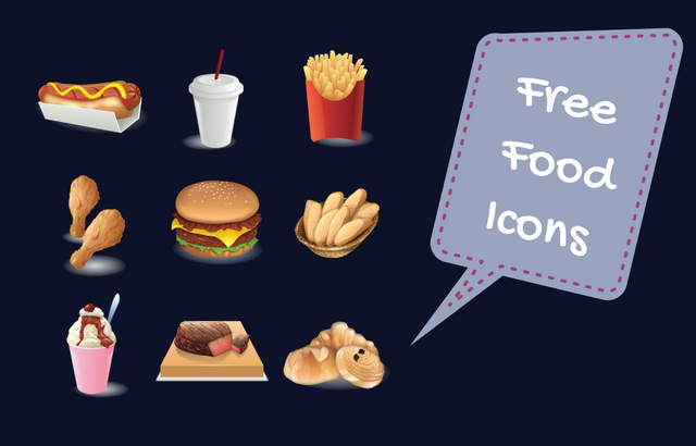 Design Resources – Free Food Icons for Commercial Use