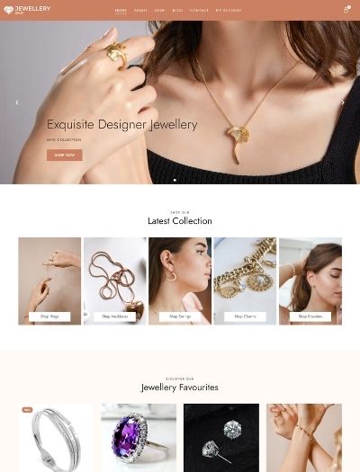 WordPress Jewelry Theme