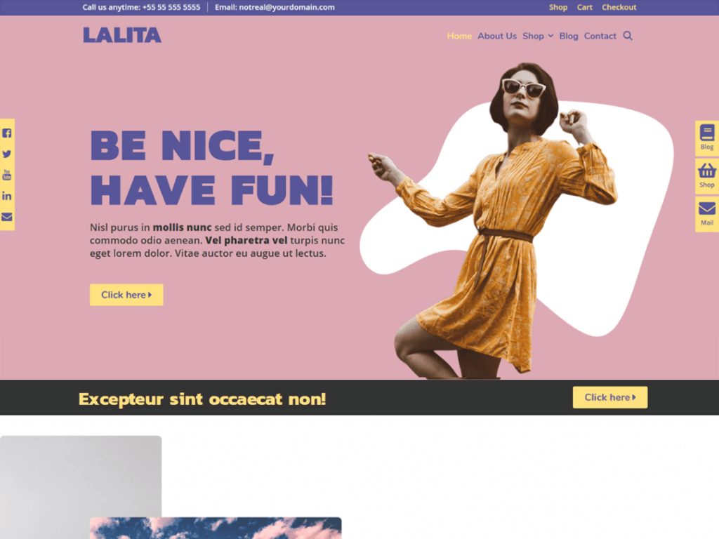 Lalita - Free WordPress Theme