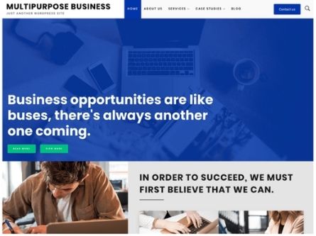 Multipurpose Business- WordPress free multipurpose theme