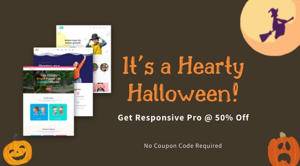 50% Off Everything – Spookiest Season Gets You The Best Offer!