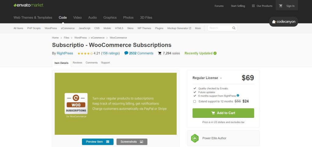 Subscriptio – WooCommerce Subscriptions