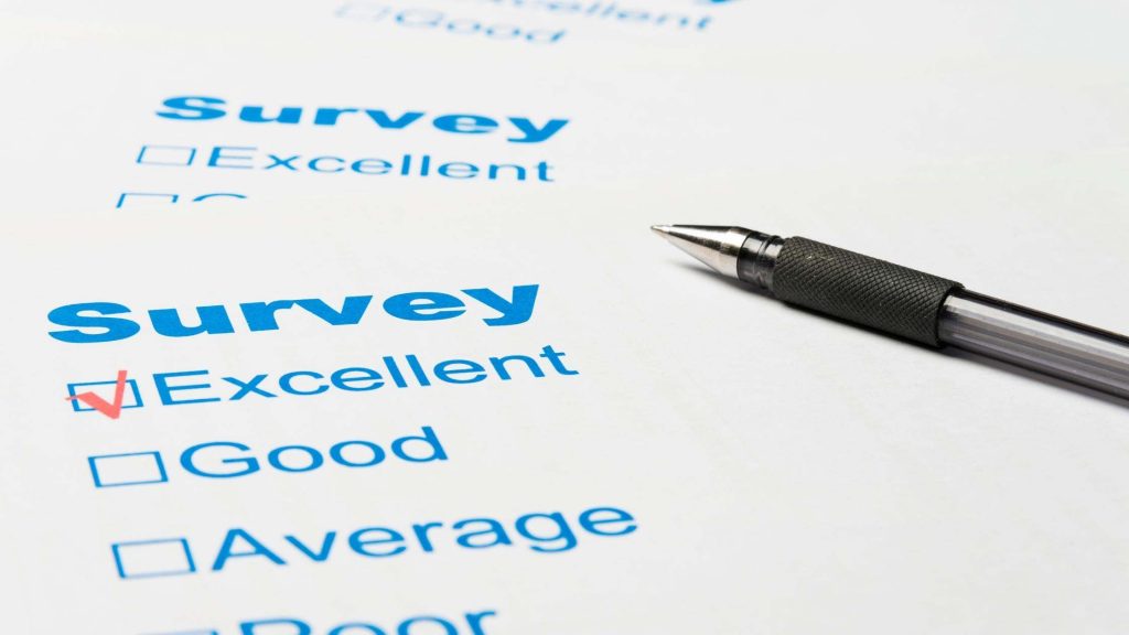 Take Surveys and Feedbacks from Customers