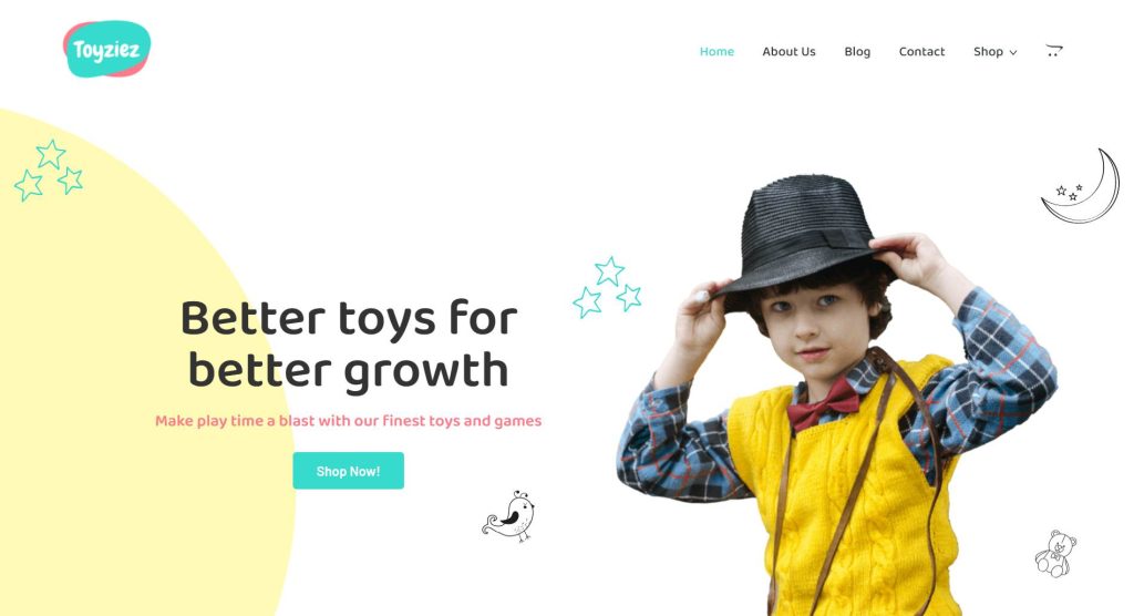 Toyziez – Toy Store WordPress Theme