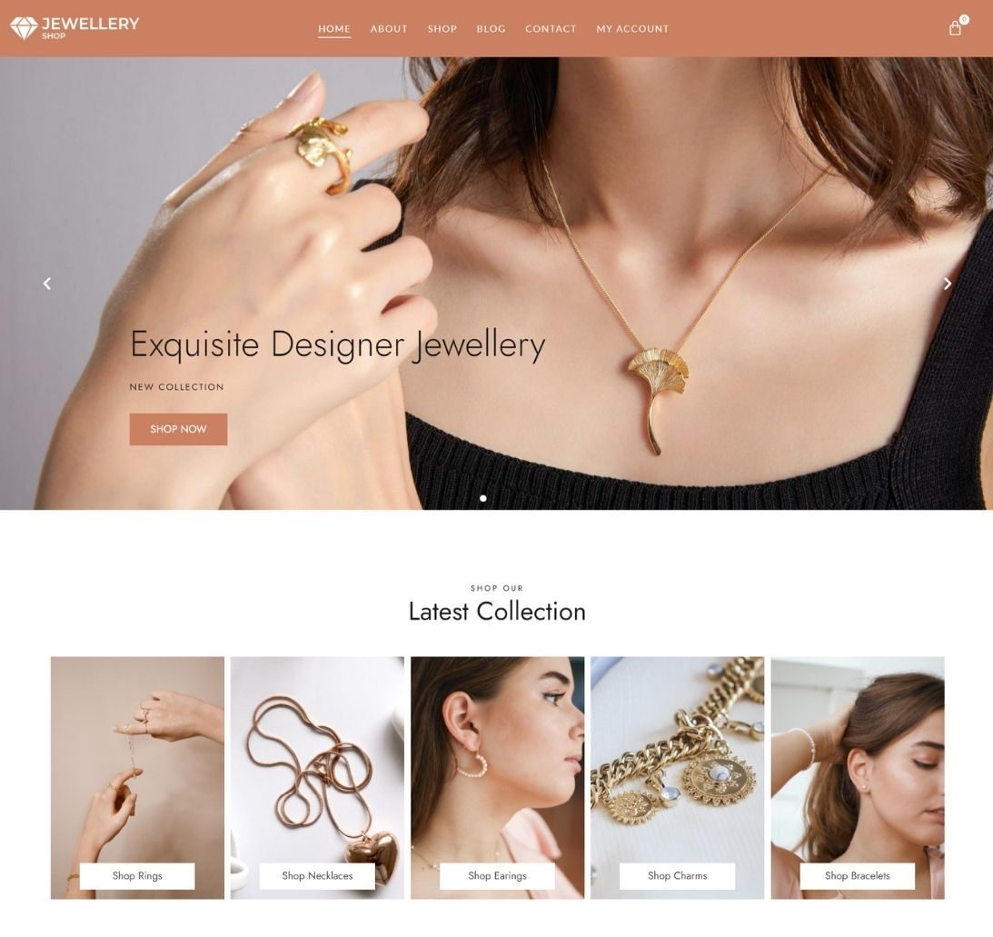 WordPress Jewelry Theme