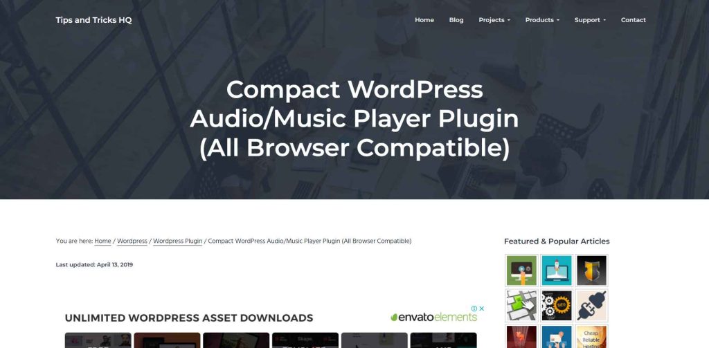 WordPress Audio_Music Player Plugin