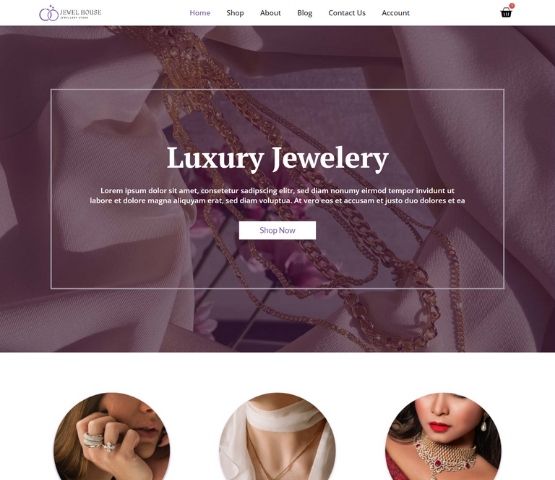 Jewel House - WordPress Jewelry Theme