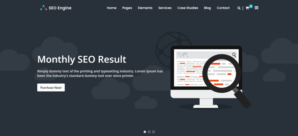 SEO Engine – Digital Marketing Agency WordPress Theme