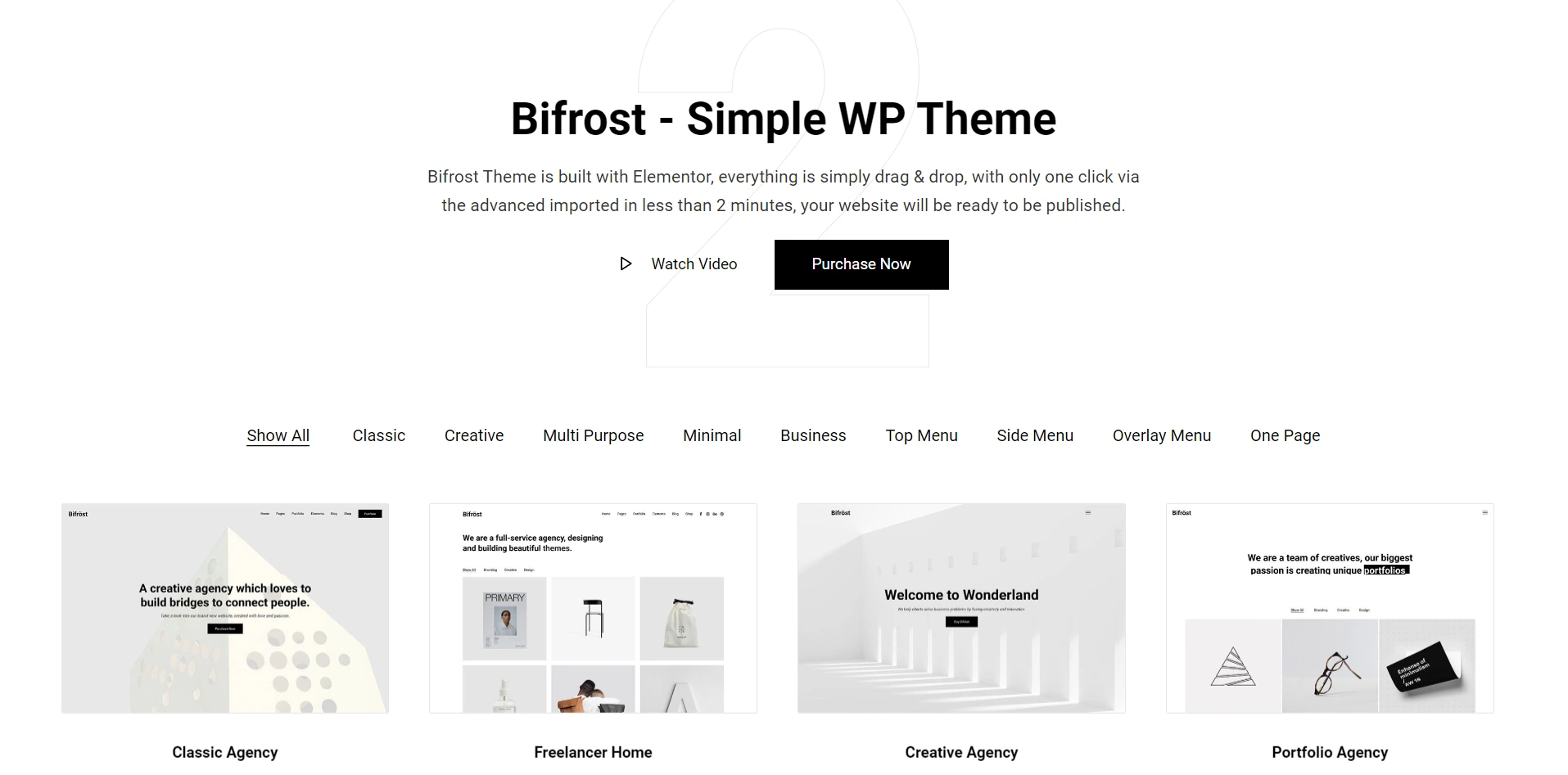 Bifrost Elementor WordPress Theme