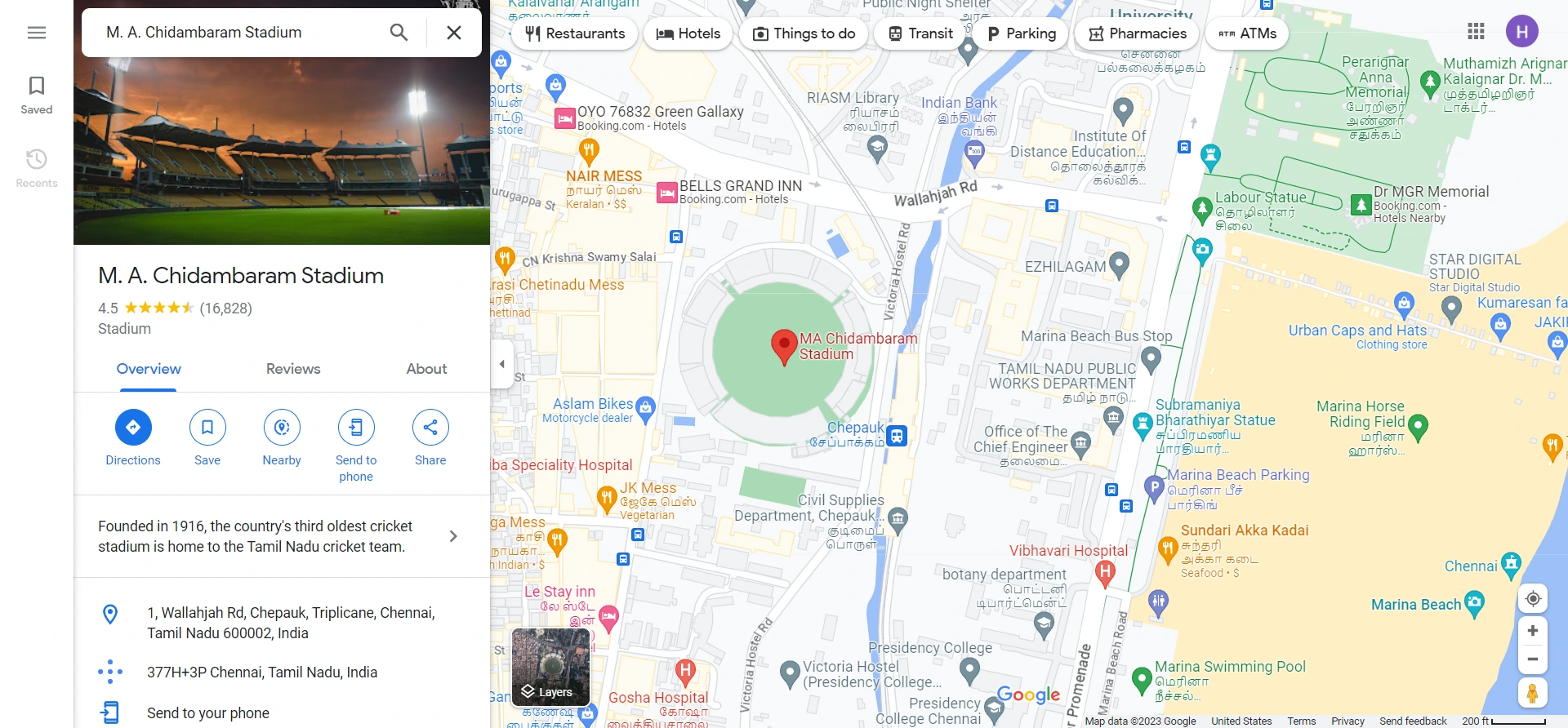 Google Map Website