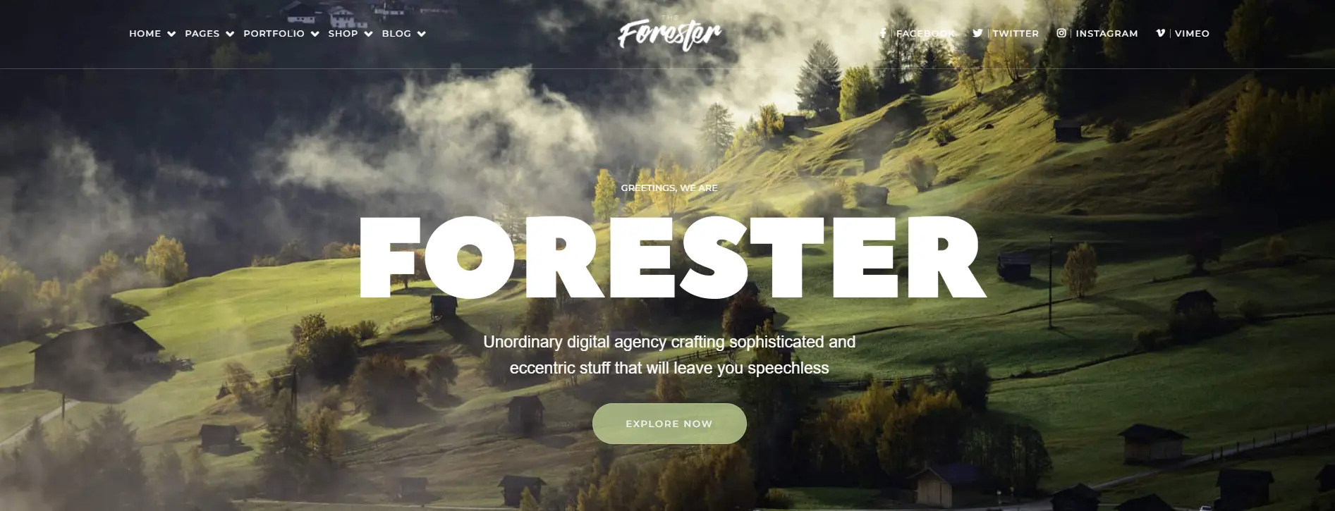 Forester Elementor WordPress Theme