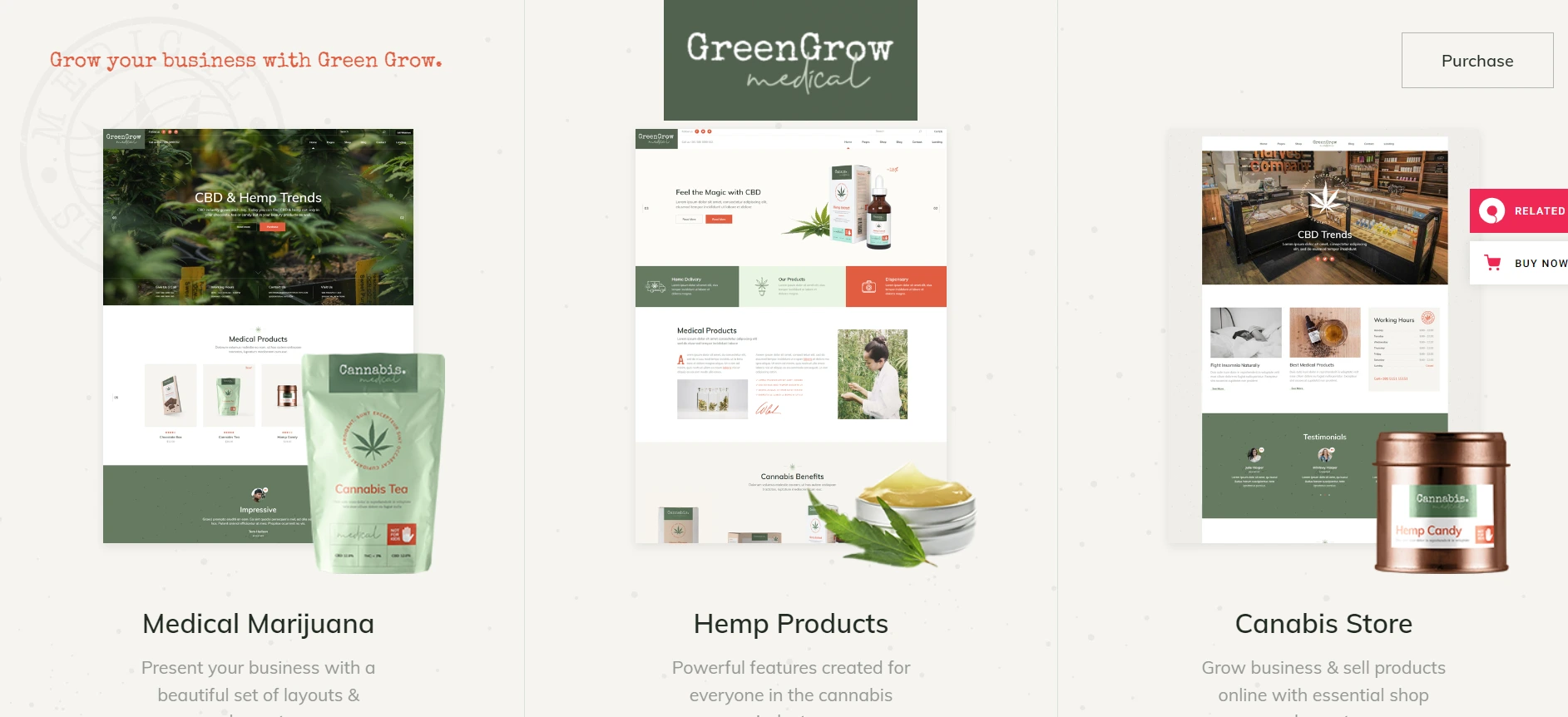 Greengrow- WordPress theme