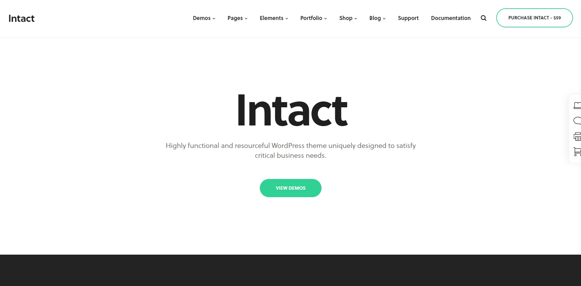 Intact IT Company WordPress Theme