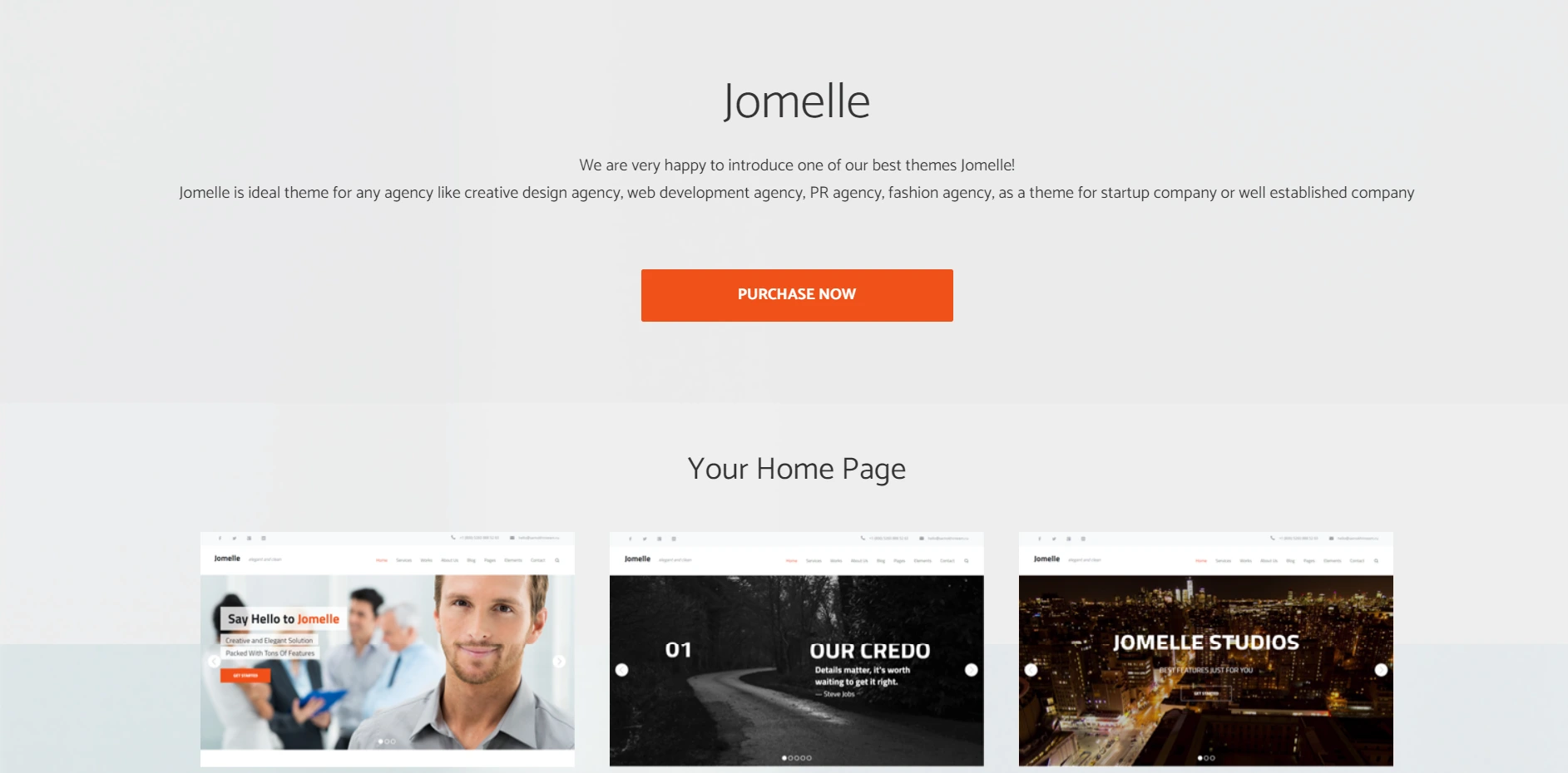 Jomelle IT Company WordPress Theme