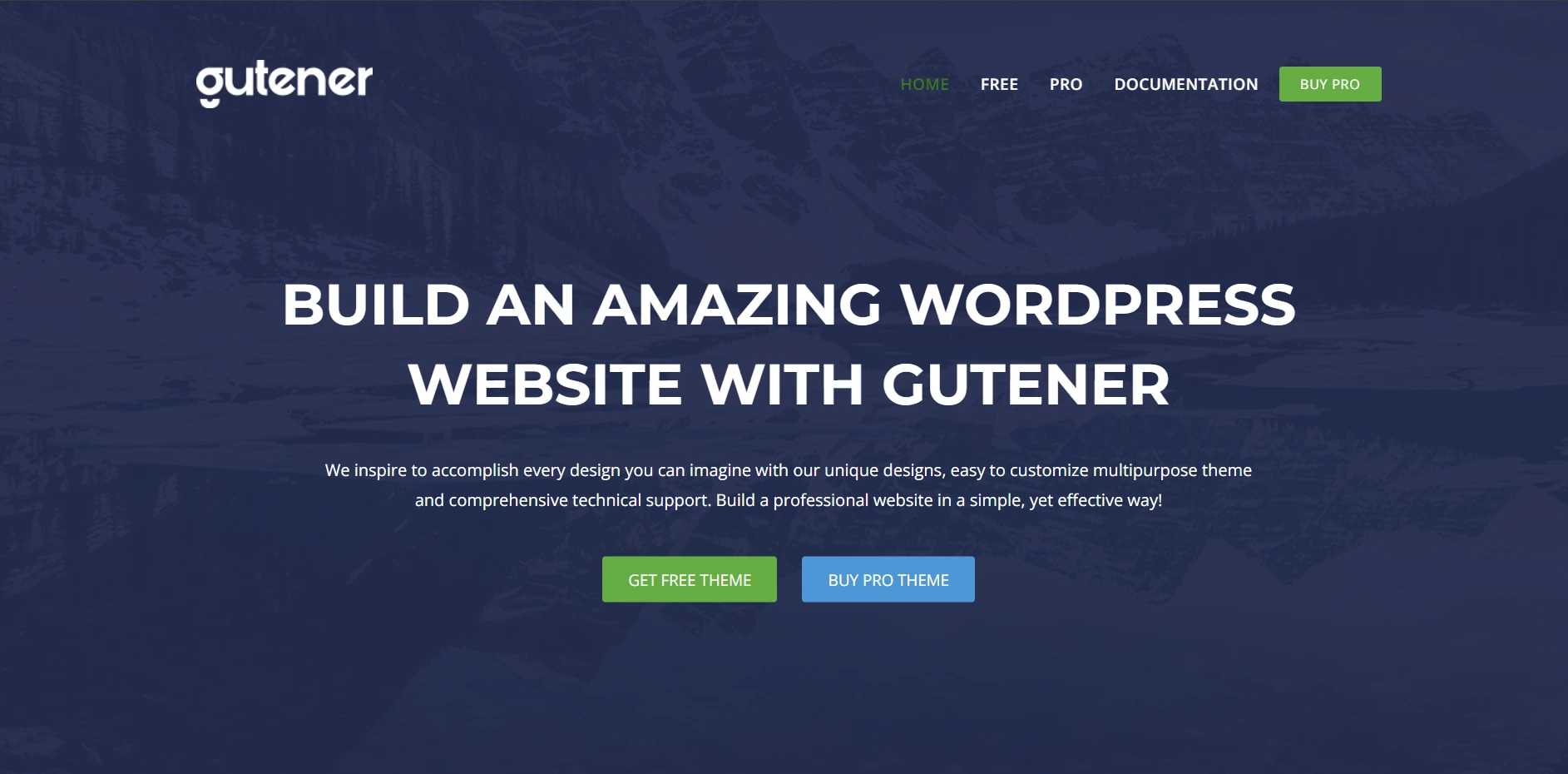 Gutener- Medical WordPress theme