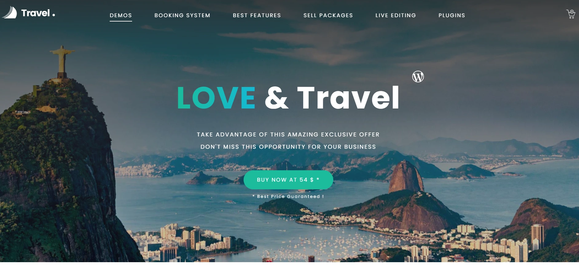 Love Travel WordPress Theme