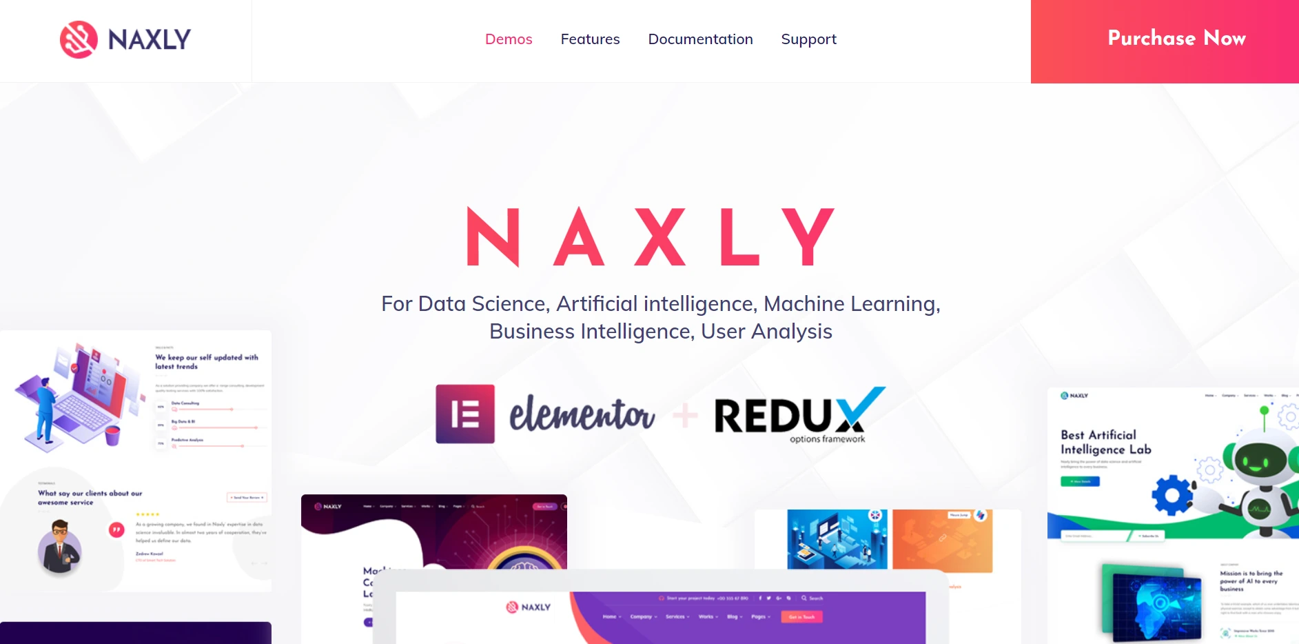 Naxly Tech WordPress Theme