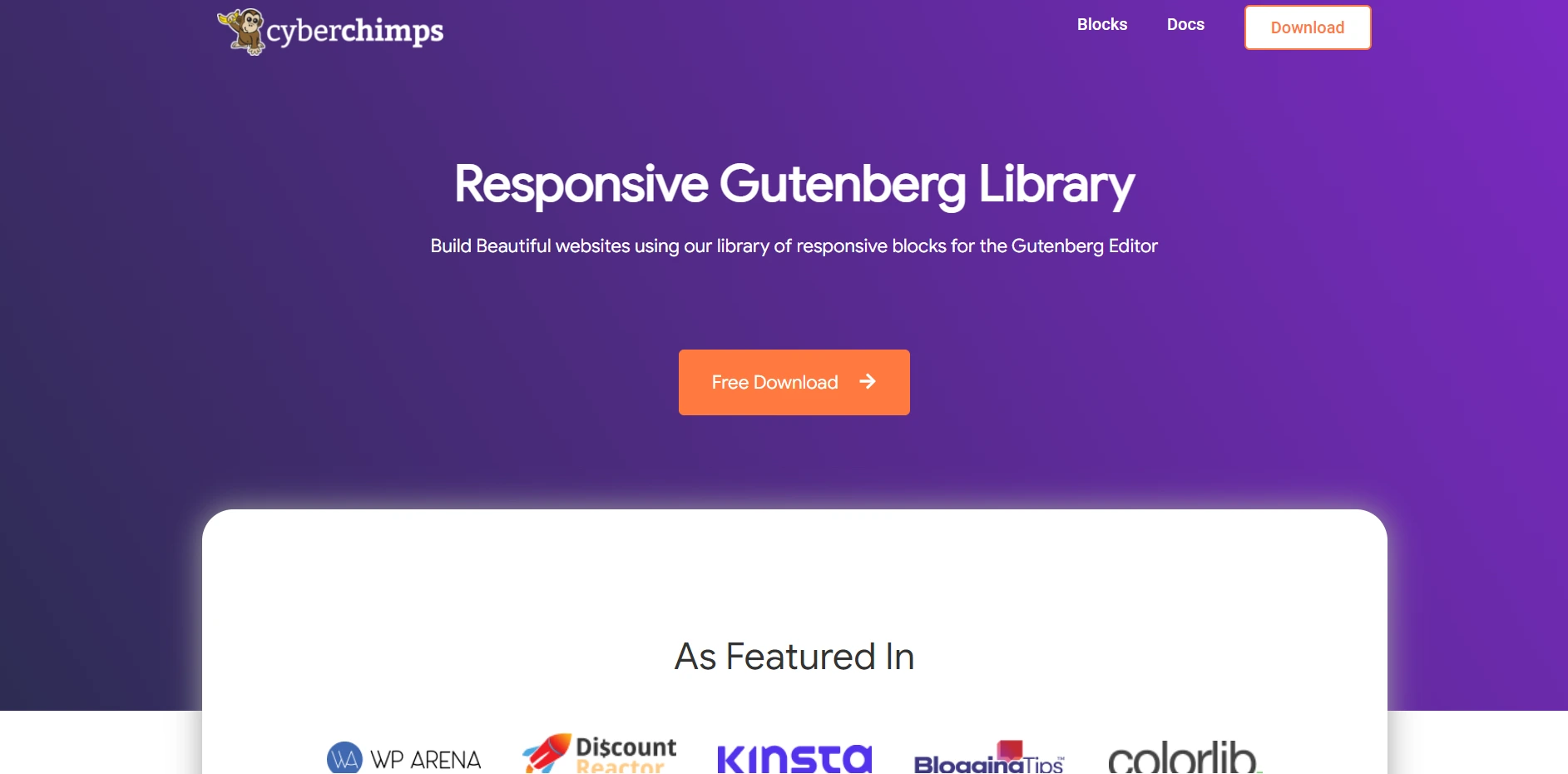 Responsive Gutenberg Blocks Library