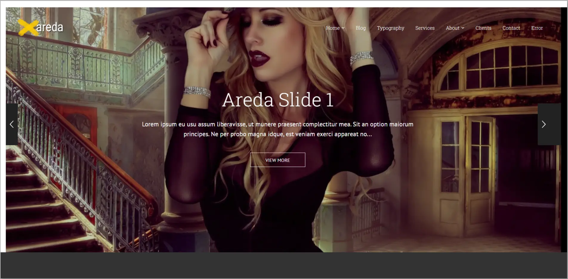Areda WordPress Theme