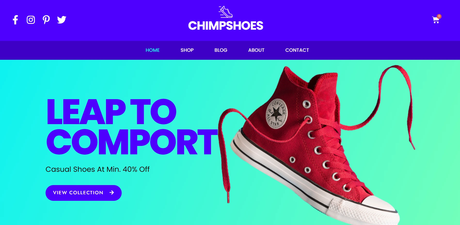 Chimpshoes WordPress Theme