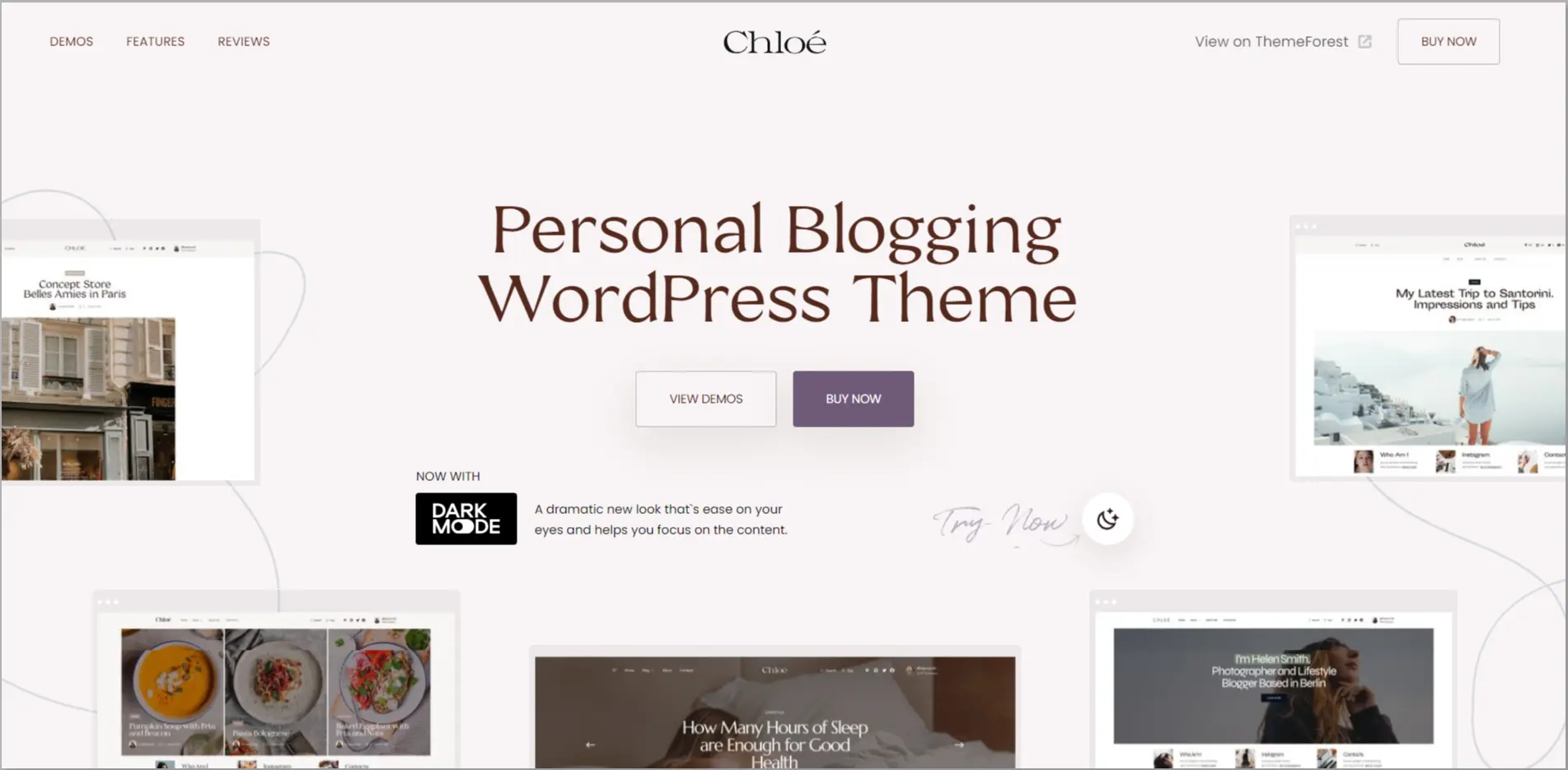 Chloe WordPress Theme