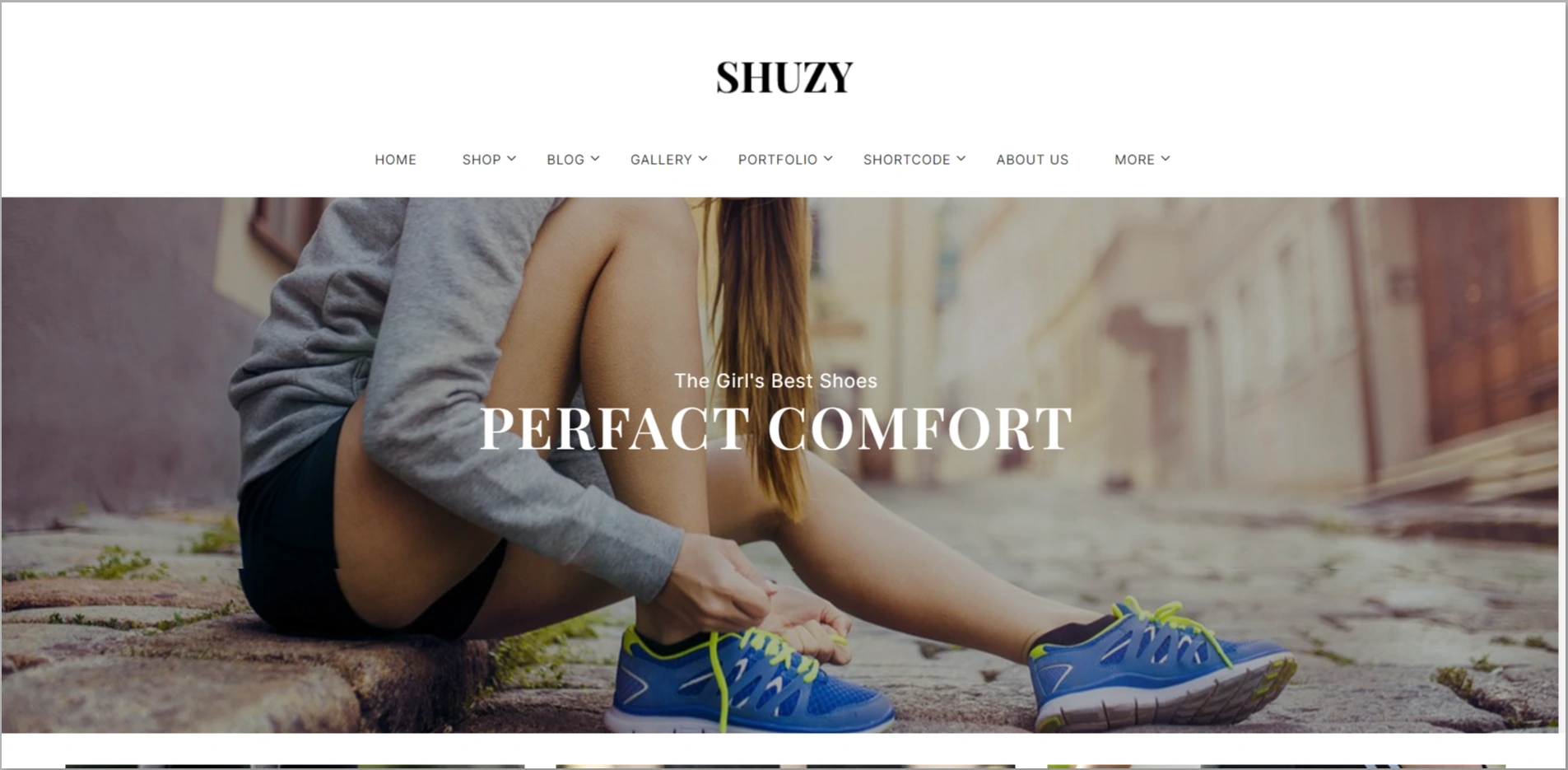 Shuzy WordPress Theme