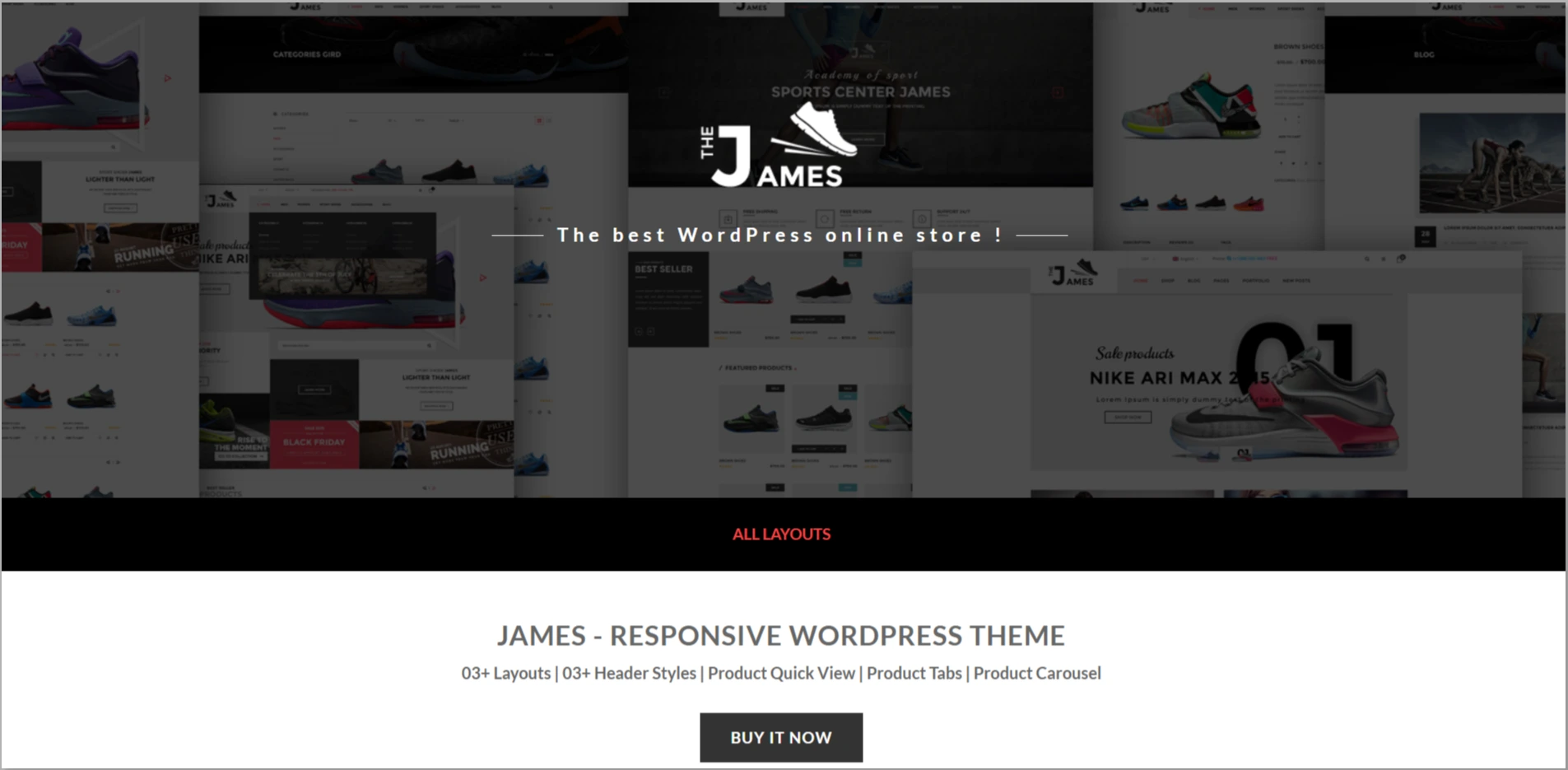 James WordPress Theme