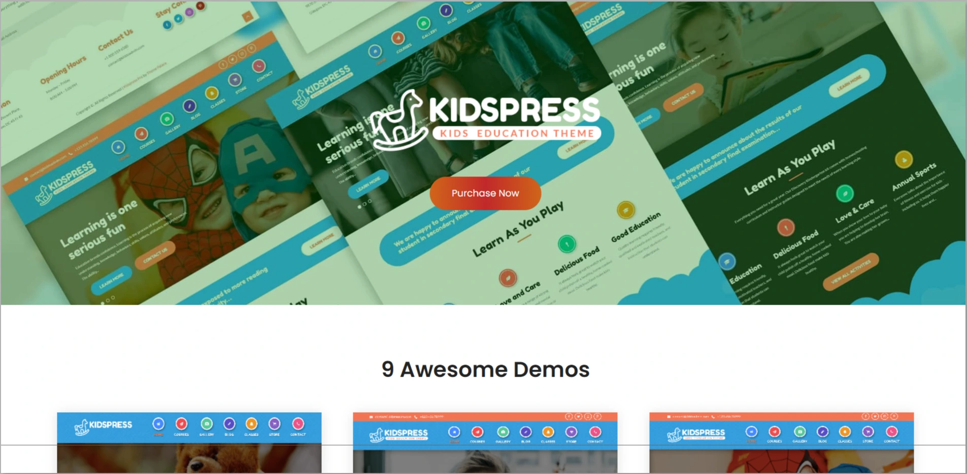 Kidspress WordPress Children Theme