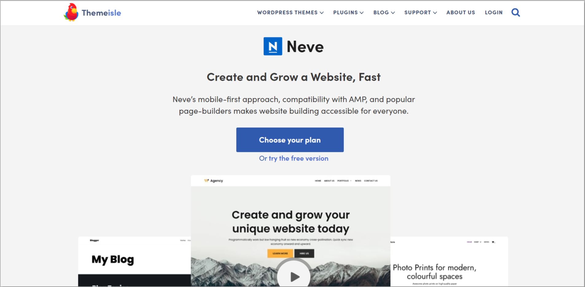 Neve Multipurpose WordPress Free Theme